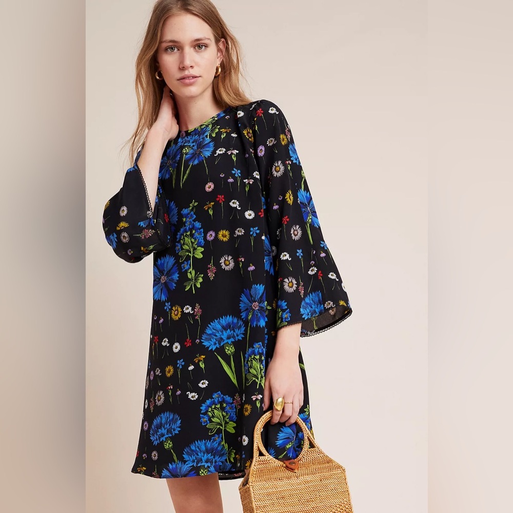 NWOT Anthropologie Maeve Lucinda Silk
Tunic Dress Plus Size 1X